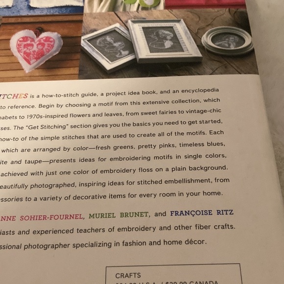 2009 A Rainbow Of Stitches Paperback Book - Picture 4 of 15